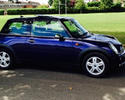 2005 / 55 MINI ONE IN PURPLE – GREAT FIRST MINI