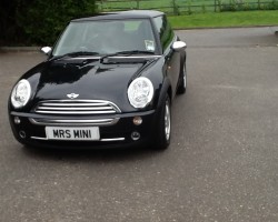 2005 MINI One called “Lloyd” (after the black horse on the Lloyds Bank Ads)