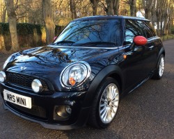 Danielle has chosen this 2007 / 57 MINI COOPER IN BLACK WITH JOHN COOPER WORKS COLOUR CODED BODYKIT