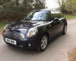 A birthday surprise for an 18th……  lucky girl…    2008 MINI One 1.4 In Black with Panoramic Glass Sunroof – DONE 11K Miles YES JUST 11,600 MILES FROM NEW