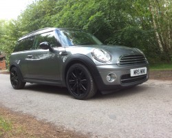 Sam, your dad wants you to pick a name for your new MINI – 2010 MINI Cooper Graphite Clubman Diesel – High Spec Low Miles