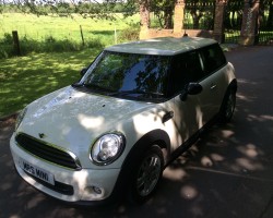 Valerie has chosen this 2012 / 62 Plate MINI One in Pepper White with only 1 owner from new 27500 miles