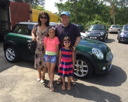 Jonathan & his lovely wife have chosen this 2011 MINI COOPER AUTOMATIC – with High Spec – Called George