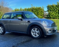 Too late, Bella has chosen this 2011 / 61 MINI One Avenue 3dr 1.6 in Velvet Silver – Such an Elegant MINI with bluetooth, DAB & Cruise control on multi function steering wheel