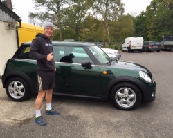 Neil & Amy have chosen this 2011 / 61 MINI ONE 1.6 in British Racing Green with Pepper Pack & Parking Sensors + Low MILES 17.5K