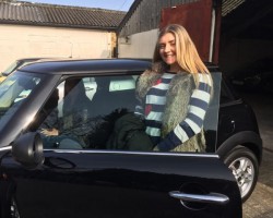 MINI Milo is soon going home with Chelsie who has paid her deposit on this 2012 / 62 plate MINI ONE 1.6 with PEPPER PACK – 1 Owner from New & Full MINI Service History