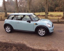 2011/61 MINI One Automatic in Ice Blue with Pepper Pack & Sunroof