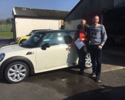 Paul is treating Tamsin to this 2007 MINI Cooper In Pepper White with Chili Pack & John Cooper Works Sideskirts & so much more