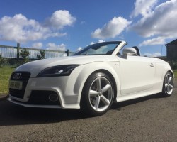 2013 AUDI TT 1.8 TFSI S Line Roadster 2dr which is IMMACULATE & Rare With Sat Nav