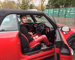 MOXXI MINI is going home with Rhys & his dad – not sure who is the more excited !!    2011 / 61 MINI JOHN COOPER WORKS with HIGH SPEC