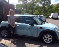 2011 MINI One with Pepper Pack – In Ice Blue