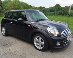 Katy is taking this MINI home with her on Sunday – 2011 MINI COOPER In Black With Pepper Pack Low Miles