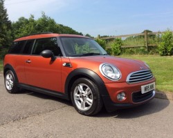 2013 MINI One Clubman Auto In Spice Orange With Pepper Pack and Bluetooth