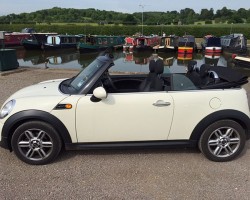 2010 / 60 MINI Cooper Convertible Chili Pack in Pepper White