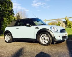 2011 MINI One Convertible in Ice Blue Pepper Pack, Bluetooth & LOW MILES