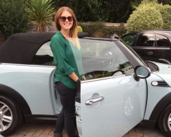 Jo has chosen this 2011 MINI One Convertible Ice Blue with Full Leather Heated Seats & Full Service History