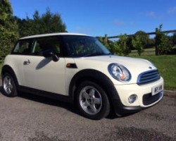 Deposit taken from Deniz on this 2011 MINI One Auto Pepper White Called Polo Because She’s Mint