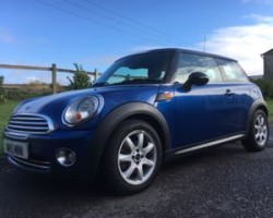 2007 MINI One Lightening Metallic Blue With Pepper Pack