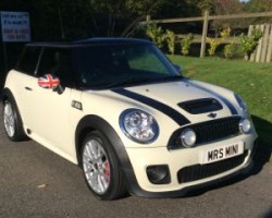 2008 MINI John Cooper Works in Pepper White with a Big Spec