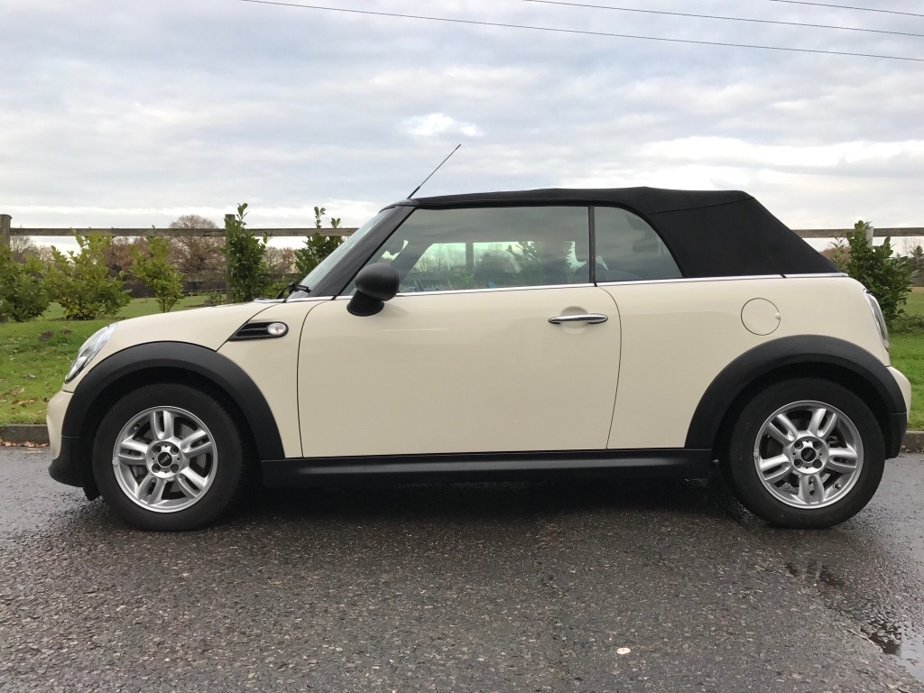 Deposit Taken on this 2012 MINI One Convertible Pepper White With Low ...