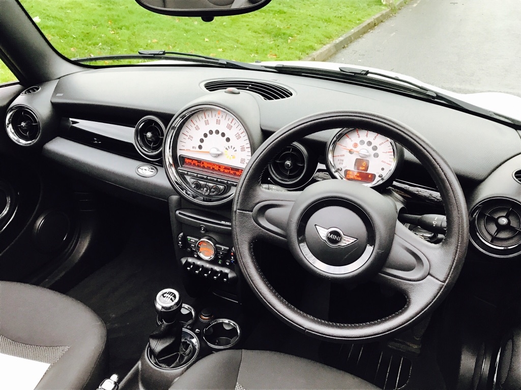 Deposit Taken on this 2012 MINI One Convertible Pepper White With Low ...