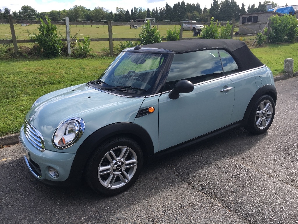 Welcome back to this 2013 MINI One Convertible 1.6 Ice Blue 52K MILES ...