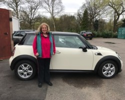 Gill has chosen 2010 MINI Cooper Chili Pack In Pepper White With Full MINI Service History & Long MOT