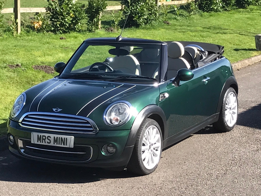 Mini Cooper Cabrio British Racing Green - Mini Cooper Cars