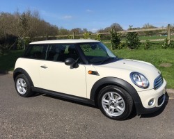 Molly has chosen this 2012 MINI One 1.6 Pepper Pack Pepper White