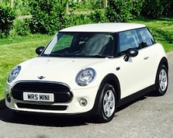 SOLD as David & Faye chose this 2015 MINI One (Media XL pack) 1.2 Automatic in Pepper White with 6500 Miles (start/stop) (112 g/km, 102 bhp)