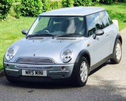 Surprise for a lucky lady !!  2003 MINI One Auto 1.6 Pure Silver Metallic