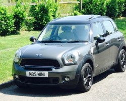 Matthew & his beautiful wife have chosen this 2011 61 MINI Cooper S All 4 Countryman in Royal Grey with Sunroof & Full Cream Leather