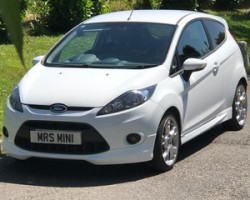 Now living in Wiltshire is this 2011 61 Ford Fiesta Zetec S with Low Miles & Full Leather Heated Sports Seats
