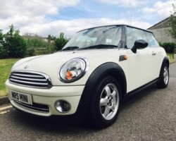 Nikki has chosen this 2010 MINI One AUTOMATIC in Pepper White with Low Miles 30K with PEPPER PACK