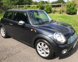 Peter has chosen to treat his daughter to this 2008 MINI One in Black with Pepper Pack & Full MINI Service History & Low Miles