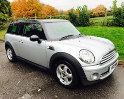 2007 / 57 MINI Cooper CLUBMAN In Pure Silver With Pepper Pack & Sunroof