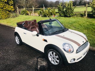 2009 MINI Cooper Convertible with Chocolate Hood & matching Lounge ...