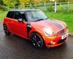 2010 MINI Cooper in Spice Orange with Chili Pack