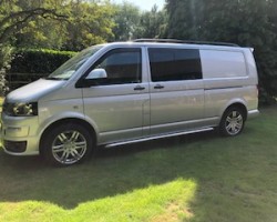 Off on its travels for this 2012 VW Transporter 2.0 Tdi T32Kombi DSG (Automatic) 4 Dr (LWB) Camper Conversion