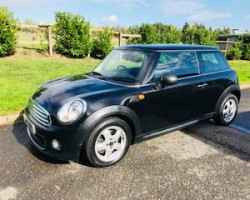 Fran’s first car will be this 2011 MINI One Auto in Black with Full Service History & Bluetooth