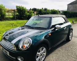 Deposit Taken 2010 MINI One Convertible with Half Leather, Low Miles & In British Racing Green