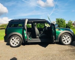 Off to Bonnie Scotland for this RARE 2012/62 MINI Copper D Clubman AUTOMATIC in British Racing Green with BIG SPEC & LOW MILES  VISIBILITY & CHILI PACKS