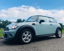 Sold for the second time !!    2013/63 MINI One AUTOMATIC in Ice Blue with just 19K miles & Full Service History