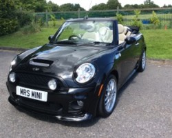 Too Late – she’s gone !!   2010 / 60 MINI Cooper S Convertible in Black with Full Cream Leather Sports Seats