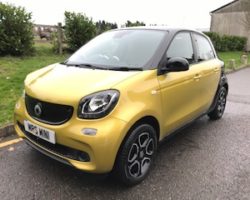 2015 / 64 Smart Forfour 1.0 PRIME (s/s) with 5 Doors In Stunning Yellow