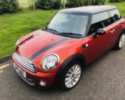 2011 / 61 MINI Cooper With Chili Pack In Spice Orange & Low Miles Just 27K