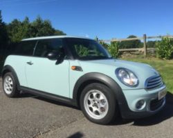 2011 / 61 MINI One in Ice Blue with Service History & Low Miles for age