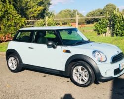 2013 MINI One In Ice Blue with LOW MILES Cruise Control Full History & More