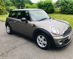 Sharon & Tracey chose this 2011 MINI ONE AUTOMATIC in Velvet Silver with Salt Pack & Low Miles