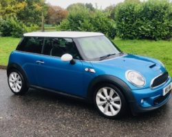 2011 MINI Cooper S in Lazer Blue with BIG SPEC